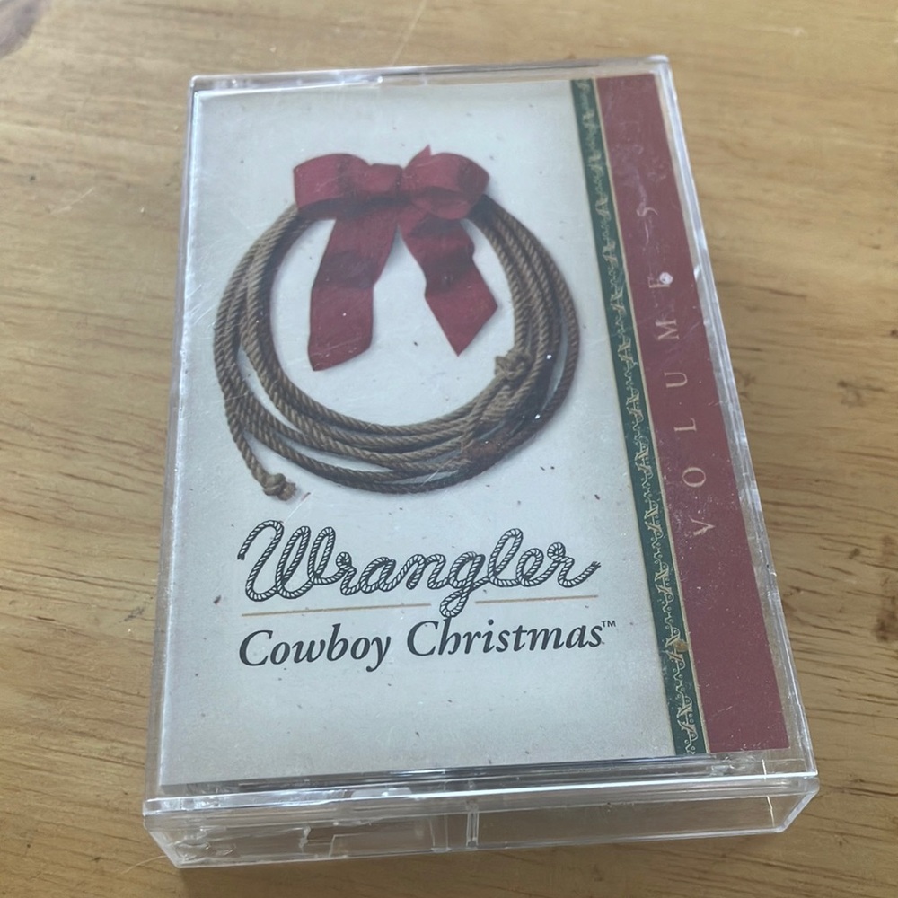 Wrangler Cowboy Christmas Cassette